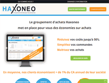 Tablet Screenshot of haxoneo.com